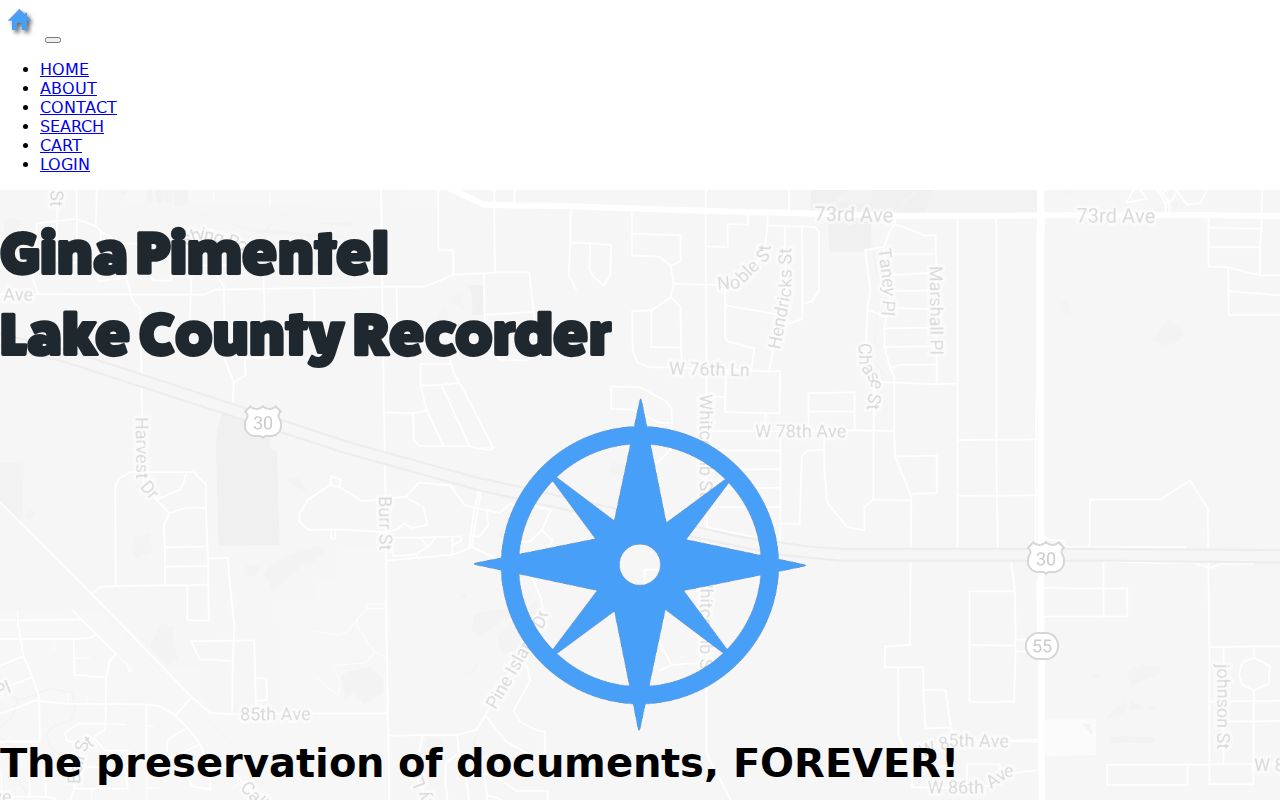 Lake County Recorder account and records coverage information for East Chicago address history